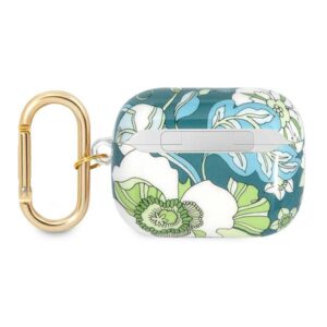 Guess GUAPHHFLN AirPods Pro dėklas žalios spalvos Flower Strap Collection - Image 2