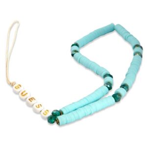 Guess virvelė telefonui GUSTPEARP blue Heishi Beads