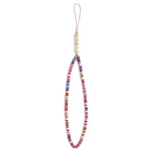 Guess virvelė telefonui GUSTGMPP multicolor rožinės spalvos Heishi Beads - Image 2