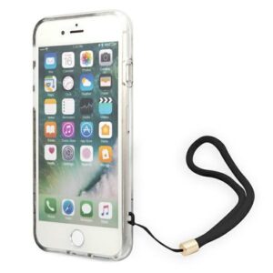 Guess GUOHCI8H4STW Apple iPhone SE 2022 / SE2020 / 7/ 8 brown hardcase 4G Print Strap - Image 5