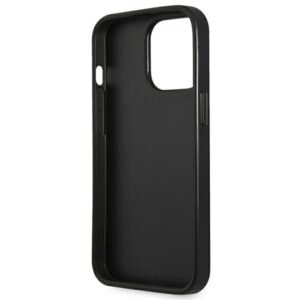 Guess GUHCP13XPSATLG Apple iPhone 13 Pro Max 6,7" silver kietas dėklas SaffianoTriangle Logo - Image 7