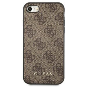 Guess GUHCI8G4GFBR Apple iPhone SE 2022 / 2020/ 7 / 8rudos spalvos kietas dėklas 4G Metal Gold Logo - Image 3