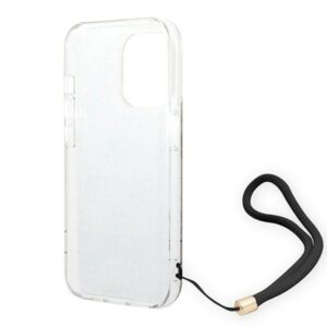 Guess GUOHCP14LH4STW Apple iPhone 14 Pro 6,1" brown hardcase 4G Print Strap - Image 6