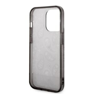 Guess GUHCP14LHGBNHK Apple iPhone 14 Pro 6,1" juodos spalvos kietas dėklas Bandana Paisley - Image 3