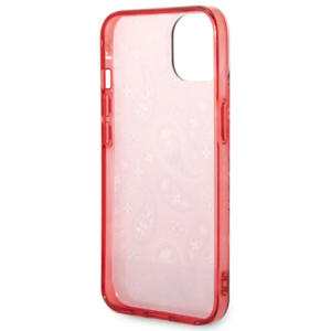 Guess GUHCP14MHGBNHR Apple iPhone 14 Plus / 15 Plus 6.7" red kietas dėklas Bandana Paisley - Image 7