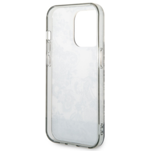 Guess GUHCP14XHGPLHG Apple iPhone 14 Pro Max 6,7" grey kietas dėklas Porcelain Collection - Image 7