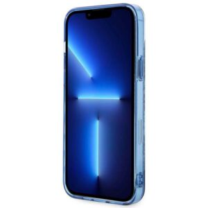 Guess GUHCP14MHGPLHB Apple iPhone 14 Plus / 15 Plus 6.7" blue kietas dėklas Porcelain Collection - Image 5