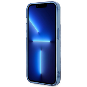 Guess GUHCP14XHGPLHB Apple iPhone 14 Pro Max 6,7" blue kietas dėklas Porcelain Collection - Image 5