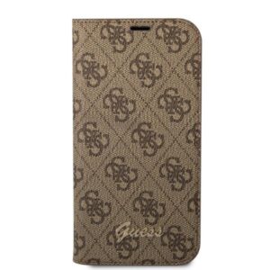 Guess GUBKP14XHG4SHW Apple iPhone 14 Pro Max 6,7" brown book 4G Vintage Gold Logo - Image 3