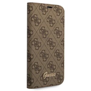 Guess GUBKP14XHG4SHW Apple iPhone 14 Pro Max 6,7" brown book 4G Vintage Gold Logo - Image 5