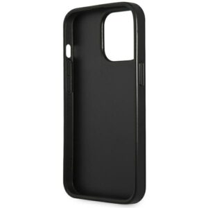 Guess GUHCP14XPSATLG Apple iPhone 14 Pro Max 6,7" silver kietas dėklas SaffianoTriangle Logo - Image 7