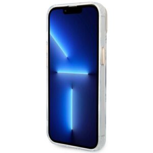 Guess GUHMP14SHTRMD Apple iPhone 14 / 15 / 13 6.1" gold kietas dėklas Metal Outline Magsafe - Image 5