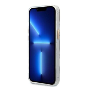 Guess GUHMP13MHTRMD Apple iPhone 13 / 14 / 15 6.1" gold kietas dėklas Metal Outline Magsafe - Image 5