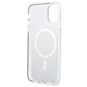 Guess Rinkinys GUBPN61H4EACSW Dėklas+ Įkroviklis Apple iPhone 11 6,1" rudos spalvos kietas dėklas 4G Print MagSafe - Image 7