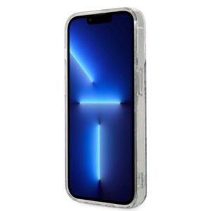Guess Rinkinys GUBPP14XH4EACSB Dėklas+ Įkroviklis Apple iPhone 14 Pro Max 6,7" blue kietas dėklas 4G Print M - Image 4