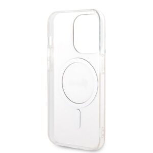 Guess Rinkinys GUBPP14LH4EACSP Dėklas+ Įkroviklis Apple iPhone 14 Pro 6,1" rožinės spalvos kietas dėklas 4G Print MagSafe - Image 7