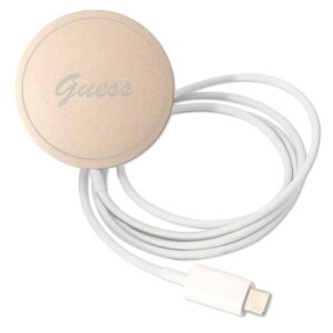 Guess Rinkinys GUBPP14MHMEACSK Dėklas+Įkroviklis Apple iPhone 14 Plus / 15 Plus 6.7" juodos spalvos kietas dėklas Marbl - Image 8