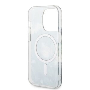 Guess Rinkinys GUBPP14LHJEACSA Dėklas+Įkroviklis Apple iPhone 14 Pro 6,1" green kietas dėklas Jungle MagSafe - Image 7