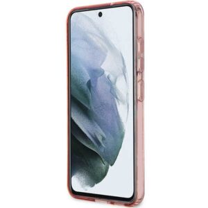 Guess GUHCS23MHCFWSP S23+ S916 rožinės spalvos kietas dėklas Flower Collection - Image 5