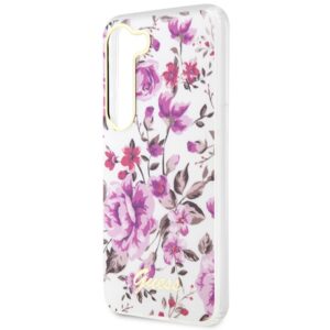 Guess GUHCS23MHCFWST S23+ S916 baltos spalvos kietas dėklas Flower Collection - Image 6