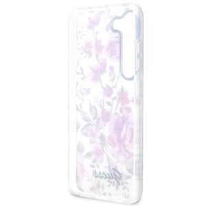 Guess GUHCS23MHCFWST S23+ S916 baltos spalvos kietas dėklas Flower Collection - Image 7