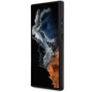 Guess GUHCS23LPCUMAK S23 Ultra S918 juodos spalvos kietas dėklas Marble - Image 5