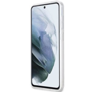 Guess GUHCS23MPCUMAH S23+ S916 baltos spalvos kietas dėklas Marble - Image 5