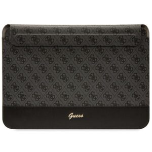 Guess Dėklas kompiuteriui GUCS14PS4SGK 14" juodos spalvos 4G Stripe Metal Logo - Image 1