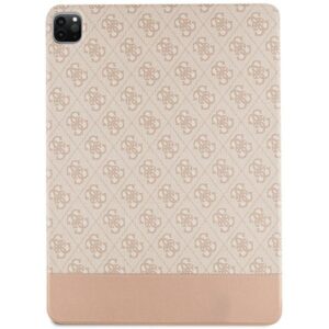 Guess GUFCP12PS4SGP Apple iPad Pro 12.9" rožinės spalvos 4G Stripe Allover - Image 2