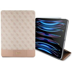 Guess GUFCP12PS4SGP Apple iPad Pro 12.9" rožinės spalvos 4G Stripe Allover - Image 3