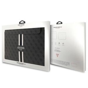 Guess Dėklas kompiuteriui GUCS16P4RPSK 16" juodos spalvos 4G Printed Stripes - Image 4