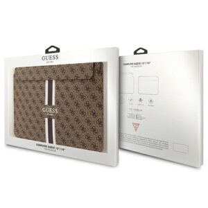 Guess Dėklas kompiuteriui GUCS14P4RPSW 14" rudos spalvos 4G Printed Stripes - Image 4
