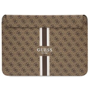 Guess Dėklas kompiuteriui GUCS16P4RPSW 16" rudos spalvos 4G Printed Stripes - Image 1