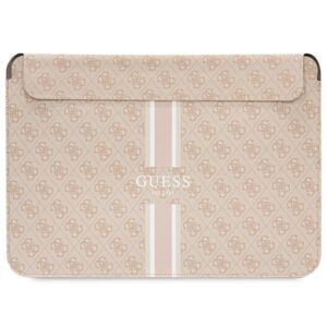 Guess Dėklas kompiuteriui GUCS14P4RPSP 14" rožinės spalvos 4G Printed Stripes - Image 1
