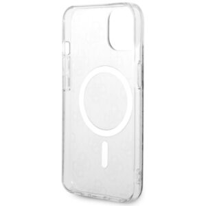 Guess GUHMP14MH4STK Apple iPhone 14 Plus / 15 Plus 6.7" juodos spalvos kietas dėklas 4G MagSafe - Image 6