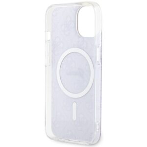 Guess GUHMP14SH4STU Apple iPhone 14 / 15 / 13 6.1" violetinės spalvos kietas dėklas 4G MagSafe - Image 7