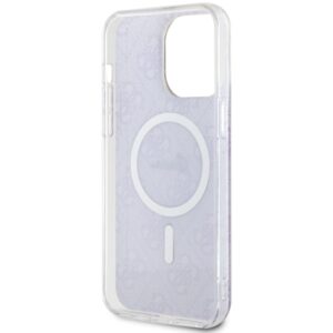 Guess GUHMP14XH4STU Apple iPhone 14 Pro Max 6.7" violetinės spalvos kietas dėklas 4G MagSafe - Image 7