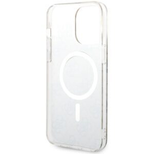Guess GUHMP14XH4STW Apple iPhone 14 Pro Max 6.7" rudos spalvos kietas dėklas 4G MagSafe - Image 6