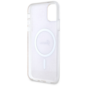 Guess GUHMN61H4STP Apple iPhone 11 6.1" rožinės spalvos kietas dėklas 4G MagSafe - Image 7