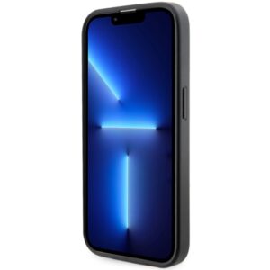 Guess GUHMP14LP4RPSK Apple iPhone 14 Pro 6.1" juodos spalvos kietas dėklas 4G Printed Stripes MagSafe - Image 5