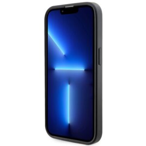 Guess GUHMP14XP4RPSK Apple iPhone 14 Pro Max 6.7" juodos spalvos kietas dėklas 4G Printed Stripes MagSafe - Image 5