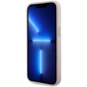 Guess GUHMP13LP4RPSP Apple iPhone 13 Pro / 13 6,1" rožinės spalvos kietas dėklas 4G Printed Stripes MagSafe - Image 5