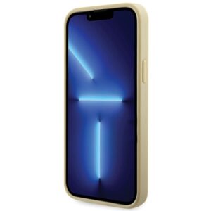 Guess GUHCP14MHDGTPD Apple iPhone 14 Plus/ 15 Plus 6.7"gold kietas dėklas Rhinestone Triangle - Image 5
