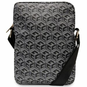 Guess Bag GUTB10HGCFSEK 10" juodos spalvos GCube Stripe Tablet Bag - Image 3