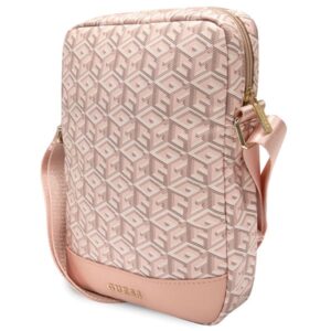 Guess Bag GUTB10HGCFSEP 10"pink GCube Stripe Tablet Bag - Image 2