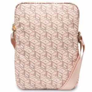Guess Bag GUTB10HGCFSEP 10"pink GCube Stripe Tablet Bag - Image 3
