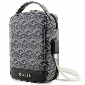 Guess krepšys GUHBHGCFSEK juodos spalvos GCube Stripe