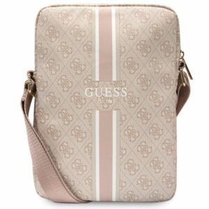 Guess Bag GUTB10P4RPSP 10" pink 4G Stripes Tablet Bag - Image 1