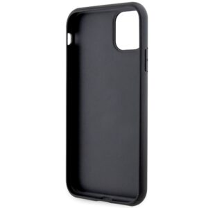 Guess GUHCN61P4SNK Apple iPhone 11 / Xr grey kietas dėklas 4G Stripe - Image 7