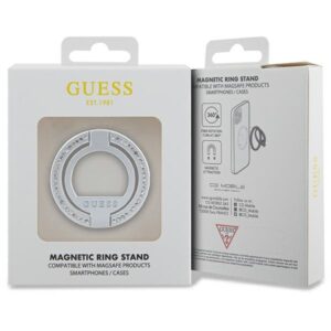 Guess MagSafe Ring stand GUMRSALDGS silver Rhinestone - Image 4